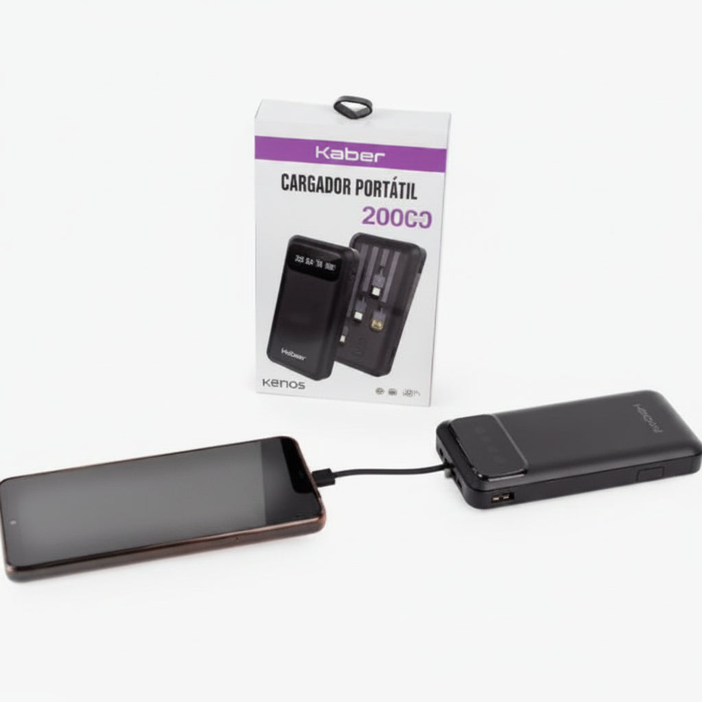 CARGADOR PORTATIL 20000mAh 充电宝 KB1106/1065