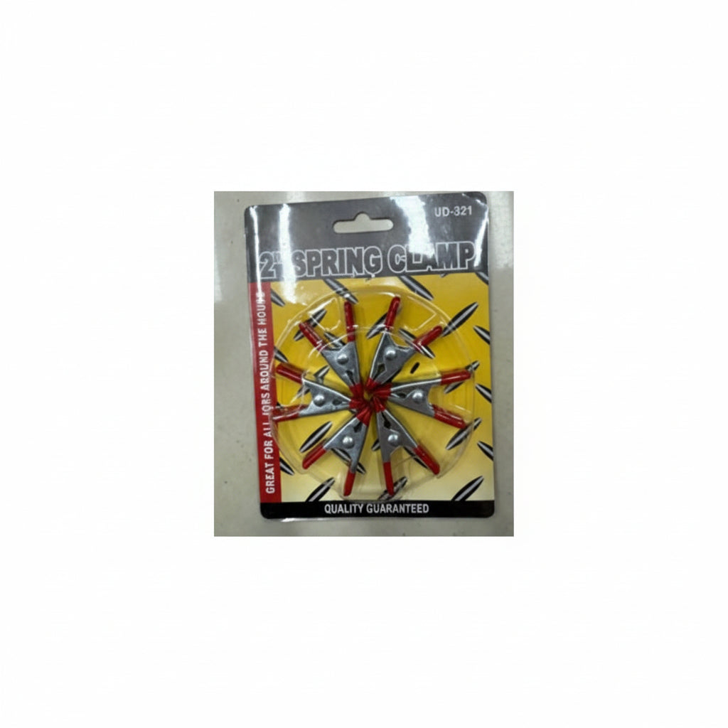 PINZA DE RESORTE 6PCS 帐篷夹JD-321