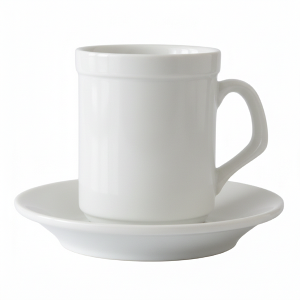 TAZA SIN PLATO 8*6.2CM 咖啡杯 P5011