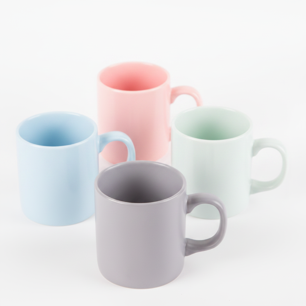 TAZA 9*8CM COLOR 瓷杯 TR0003
