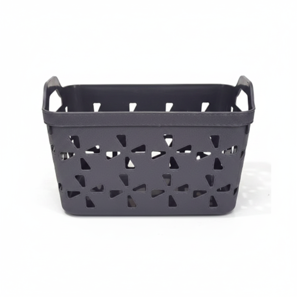 CANASTO PLASTICO GRA 26*16.5CM 塑料大篮子 LF250874
