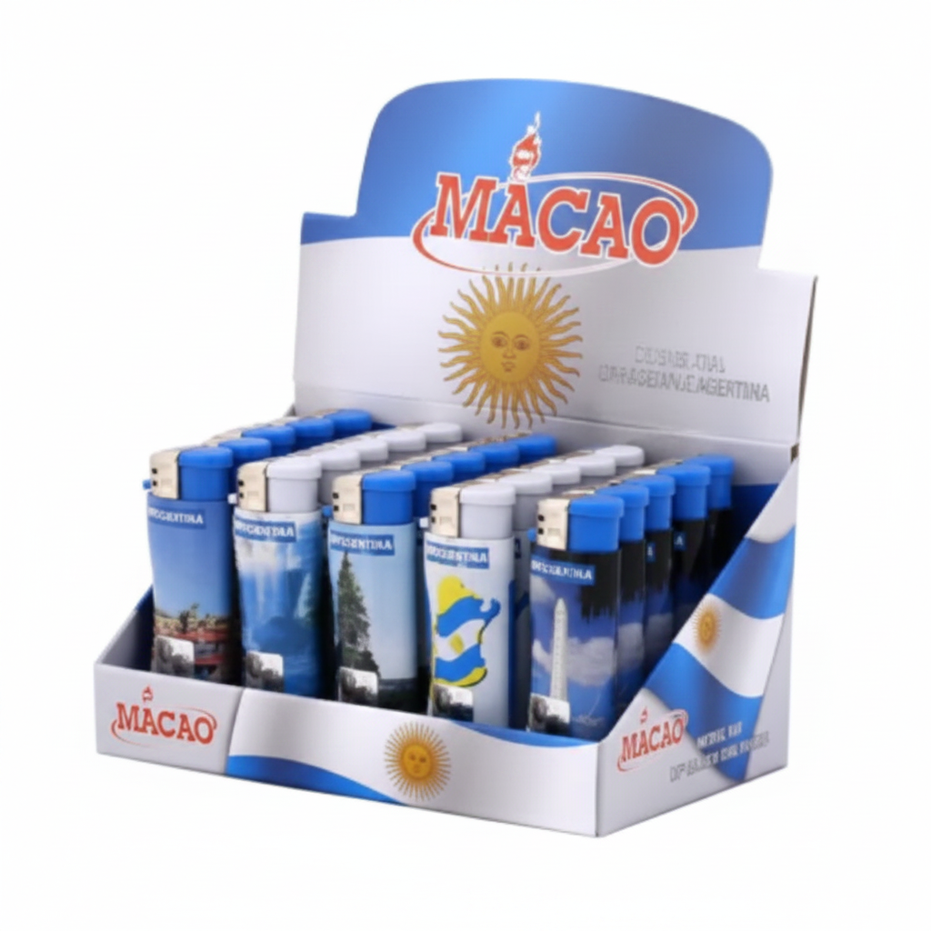 ENCENDEDOR ELEC ARGENTINA *25 阿根廷打火机25支装 EA1ARG(3516)