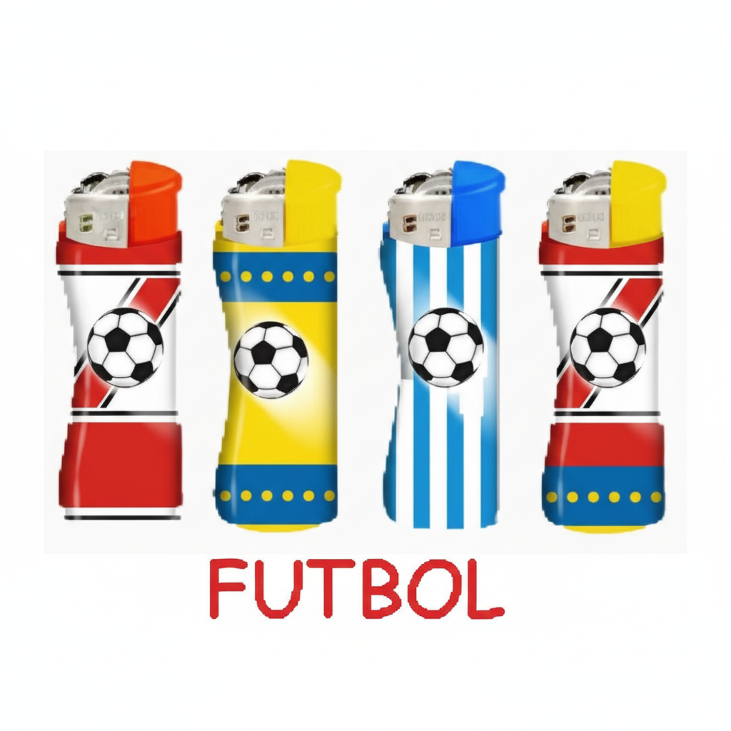ENCENDEDOR ELEC FUTBOL CL *25 俱乐部打火机25支装 EA1FUT(0007)