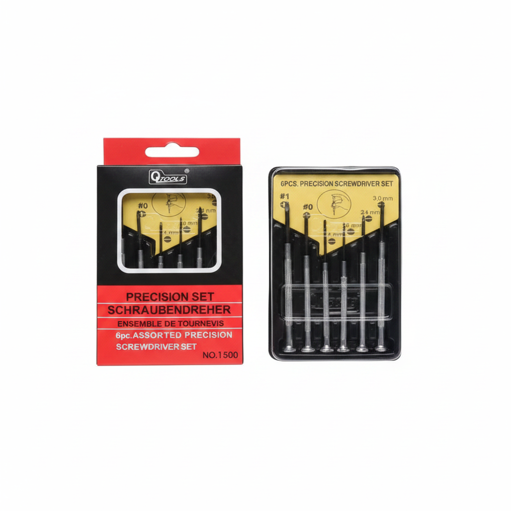 ATORNILLADOR QTOOLS NO1500 *6 螺丝刀六件套 DD-80066