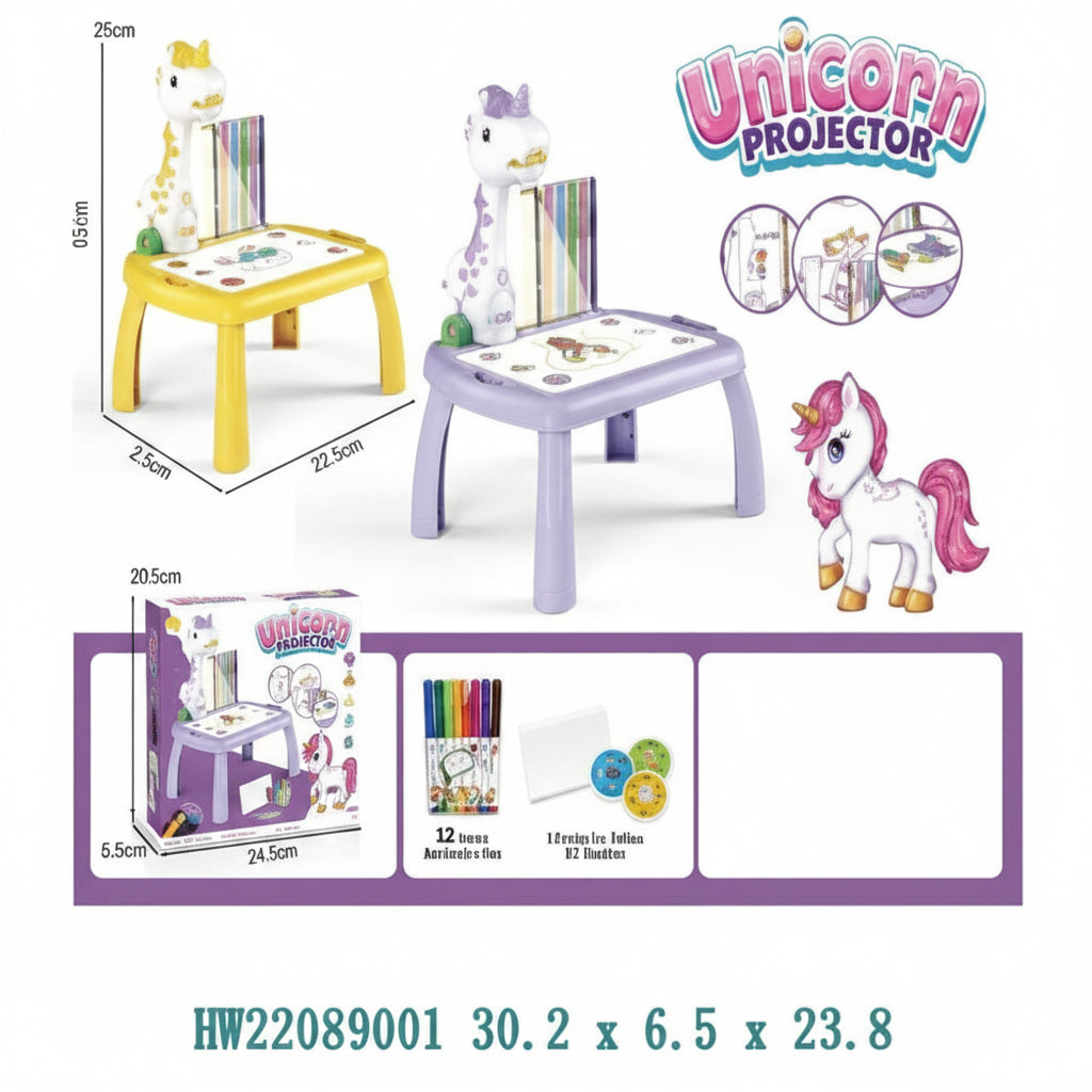 MESA D/PROYECCION UNICIRNIO 桌子+投影独角兽625371/0013