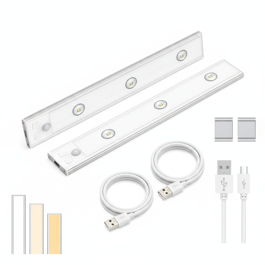 BARRA LED ANCHA 30CM C/SENSOR 宽感应灯30CM H63-009G30