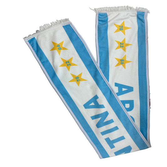 BUFANDA ARGENTINA FINA AFA 阿根廷图案围巾 2026061302