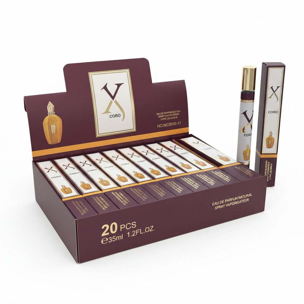 PERFUME TUBITO 35ML X CORO AMARILLA 细管阿拉伯香水 WC9898-61