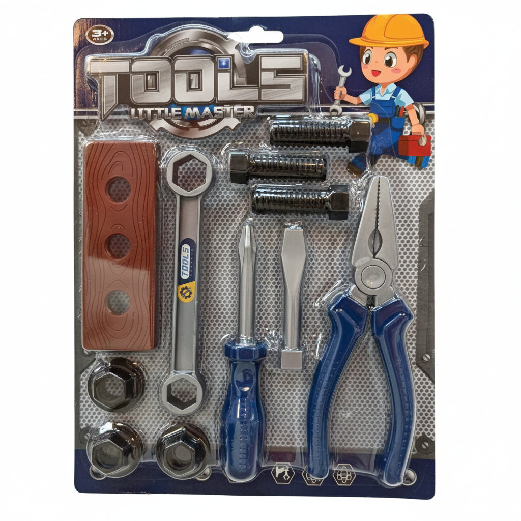 SET DE HERRAMIENTAS AZUL 玩具五金工具套装 HW21103119(624083)
