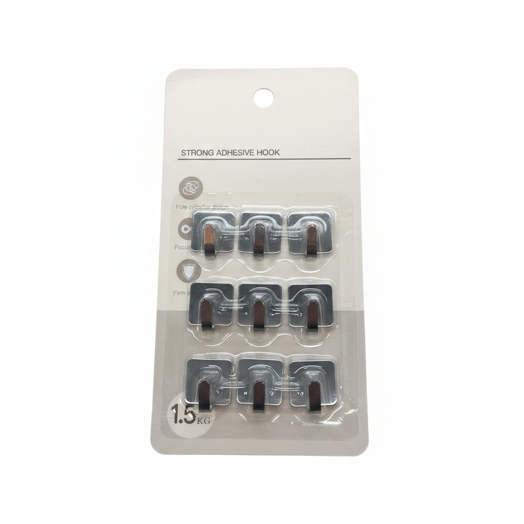 COLADOR ACARO INOXIDABLE 9PCS不锈钢挂钩 LF-4087