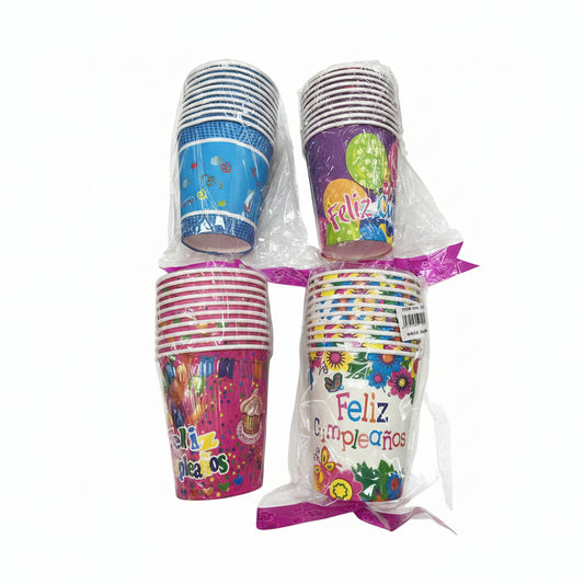 VASO DESCARTEBLES *10PC 一次性纸杯LF-D05/0050