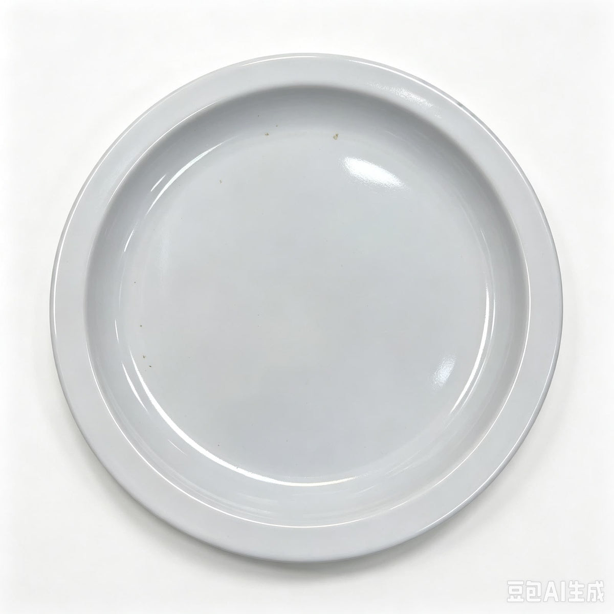 PLATO HONDO PLASTICO 23CM 塑料深盘22091