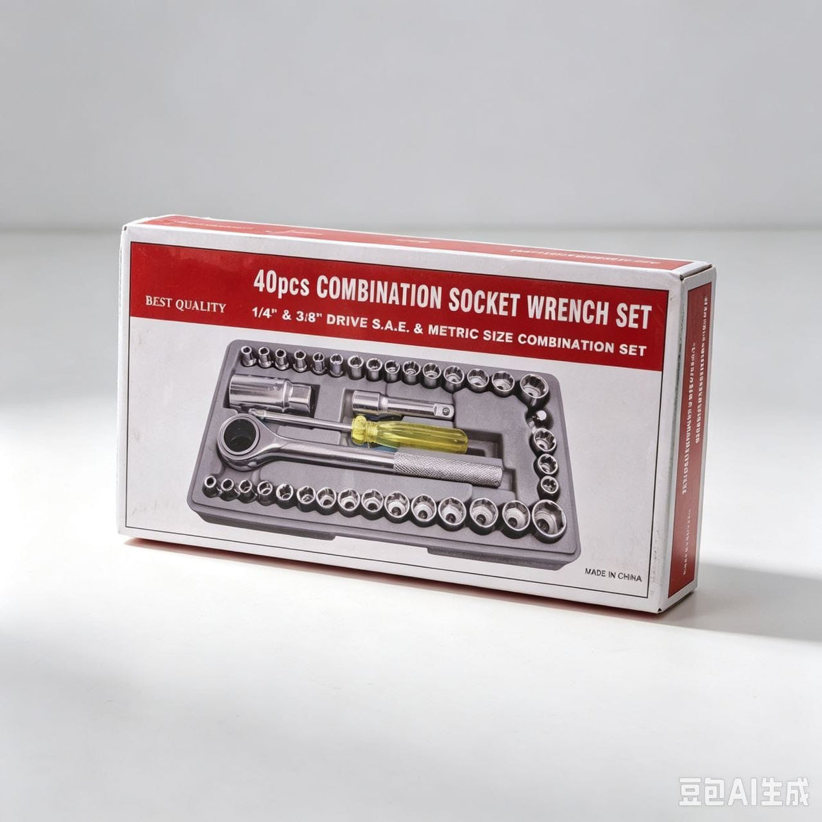 SET HERRAMENTAS 40PCS 工具箱 61196