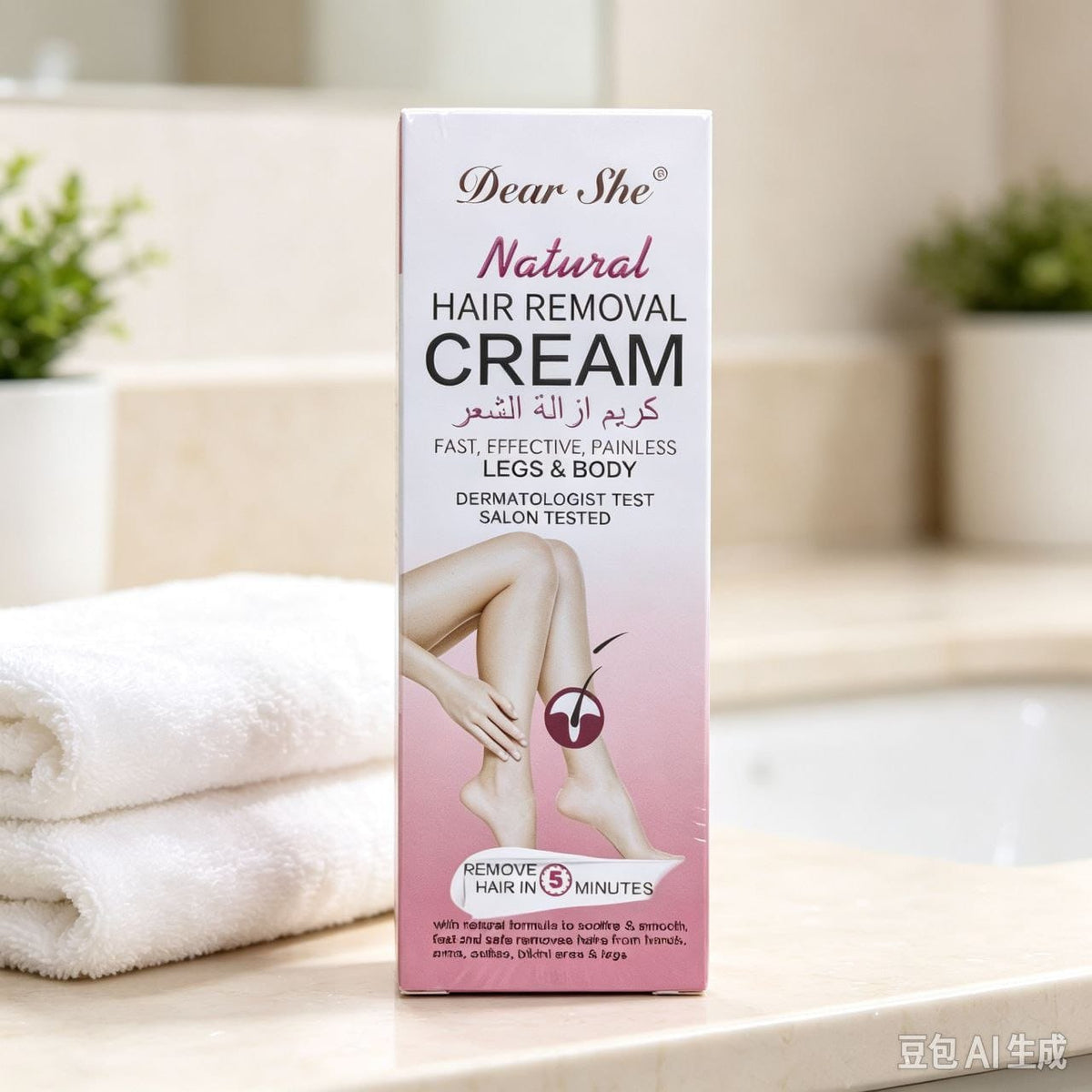 CREMA DEPILATORIA 80G 脱毛膏 12698