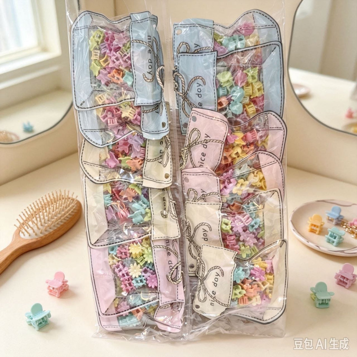 BROCHES MINI *12包 小发夹 LF-816