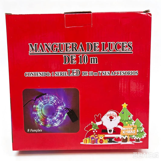 LUZ MANGUERA CALIDA 10M 暖色管灯0.9粗00433