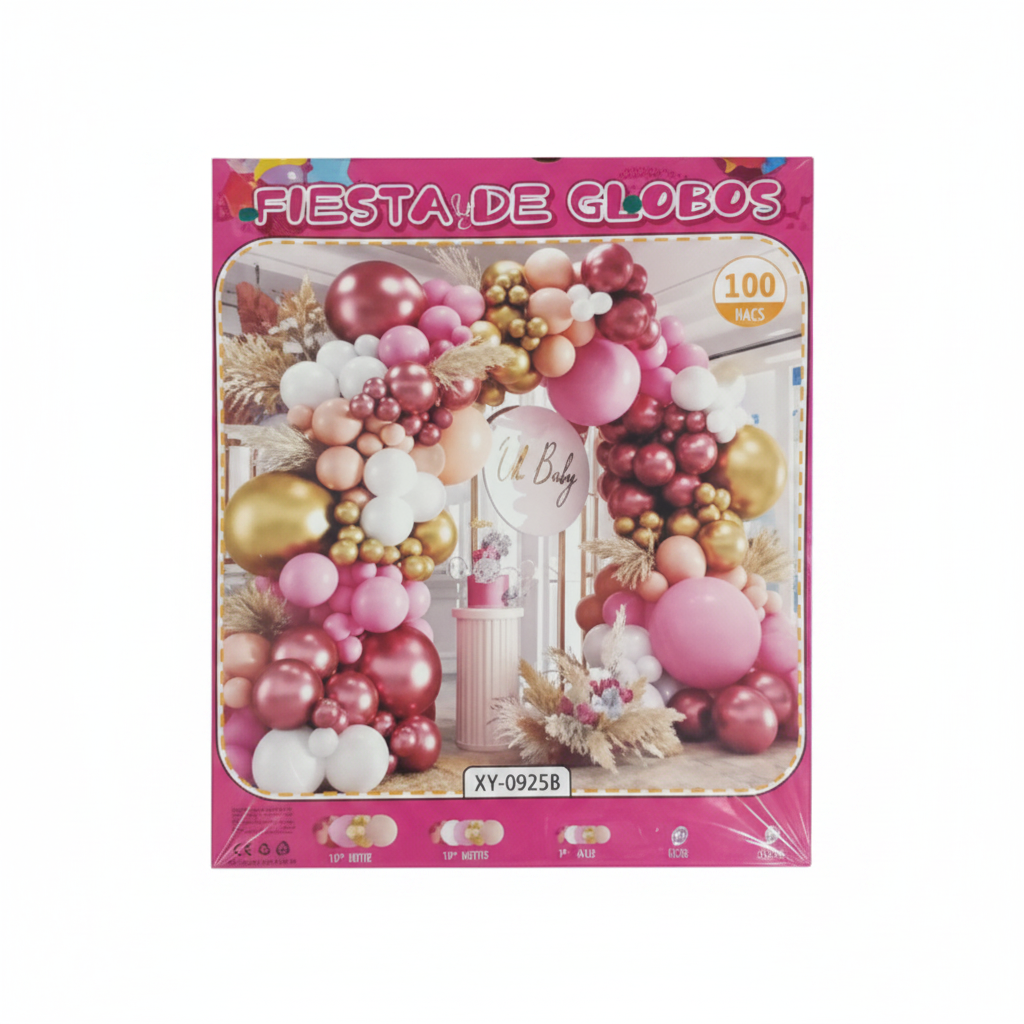 GLOBOS 100PCS OH BABY 气球套装 X-1762