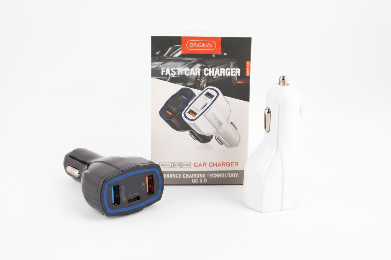 CARGADOR AUTO 2USB 车载充电器  QC3.0 ADE5041/4105