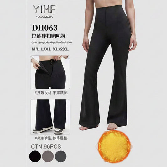 CALZA TERMICA COLOR 混色加绒裤 DH063