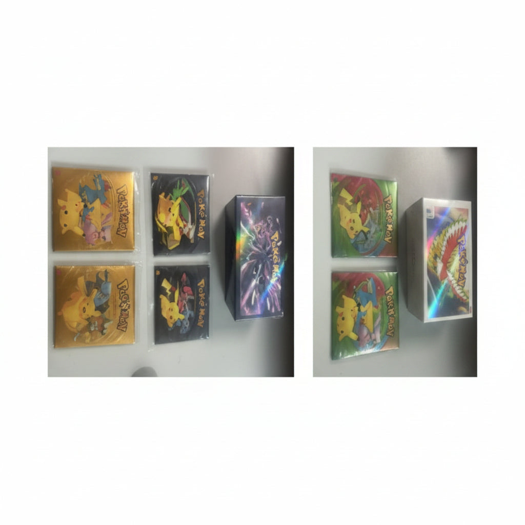 CARTA POKEMON *15小包 金色皮卡丘卡片 AA-5821