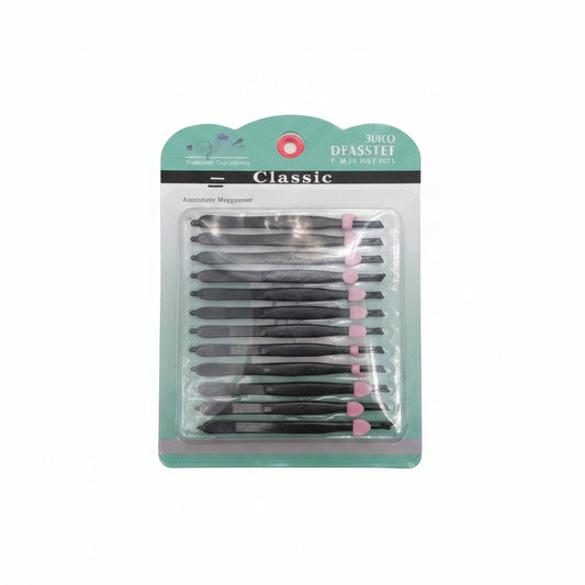 PINZAS *12PCS 眉毛夹LF-5012/0123