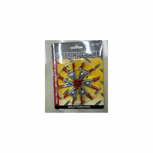 PINZA DE RESORTE 6PCS 帐篷夹JD-321
