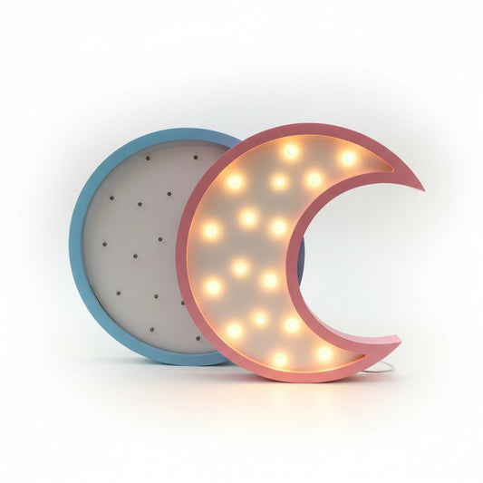 CARTEL LUMINOSO LUNA 30*26CM 月亮发光版 BA-52963