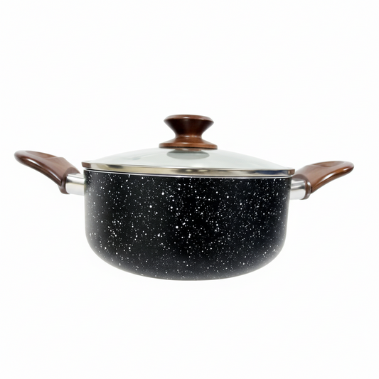 CACEROLA 24CM 木柄锅 HS7008-24