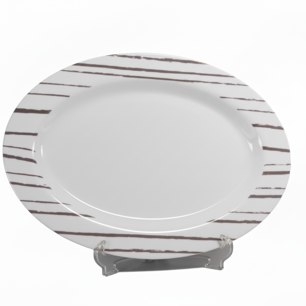 PLATO OVAL 30CM 椭圆碟40122 4012-1721