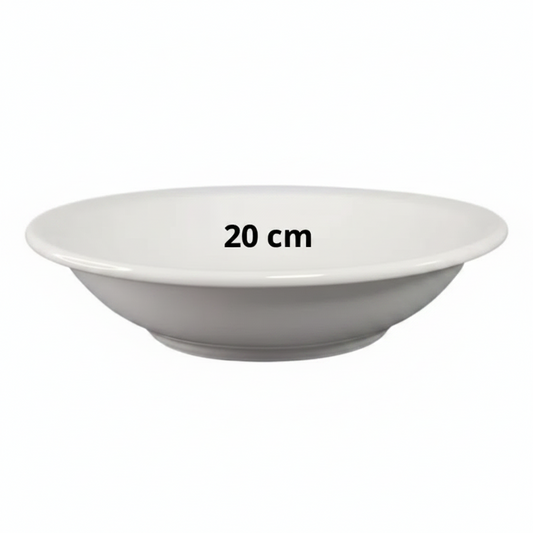 PLATO CERAMICA HONDO 20.5CM 陶瓷盘 P2021