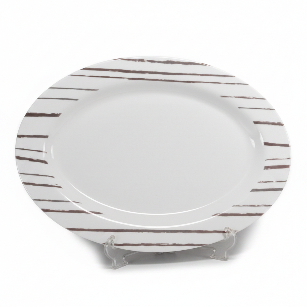 PLATO OVAL 30CM 椭圆碟40146 4014-1721