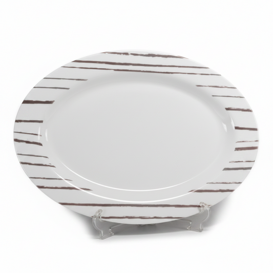PLATO OVAL 30CM 椭圆碟40146 4014-1721