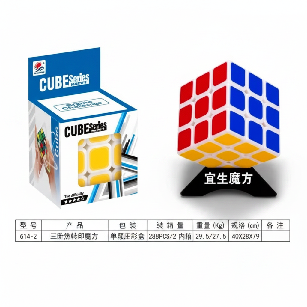 CUBO D/RUBIK 魔方 JHD009
