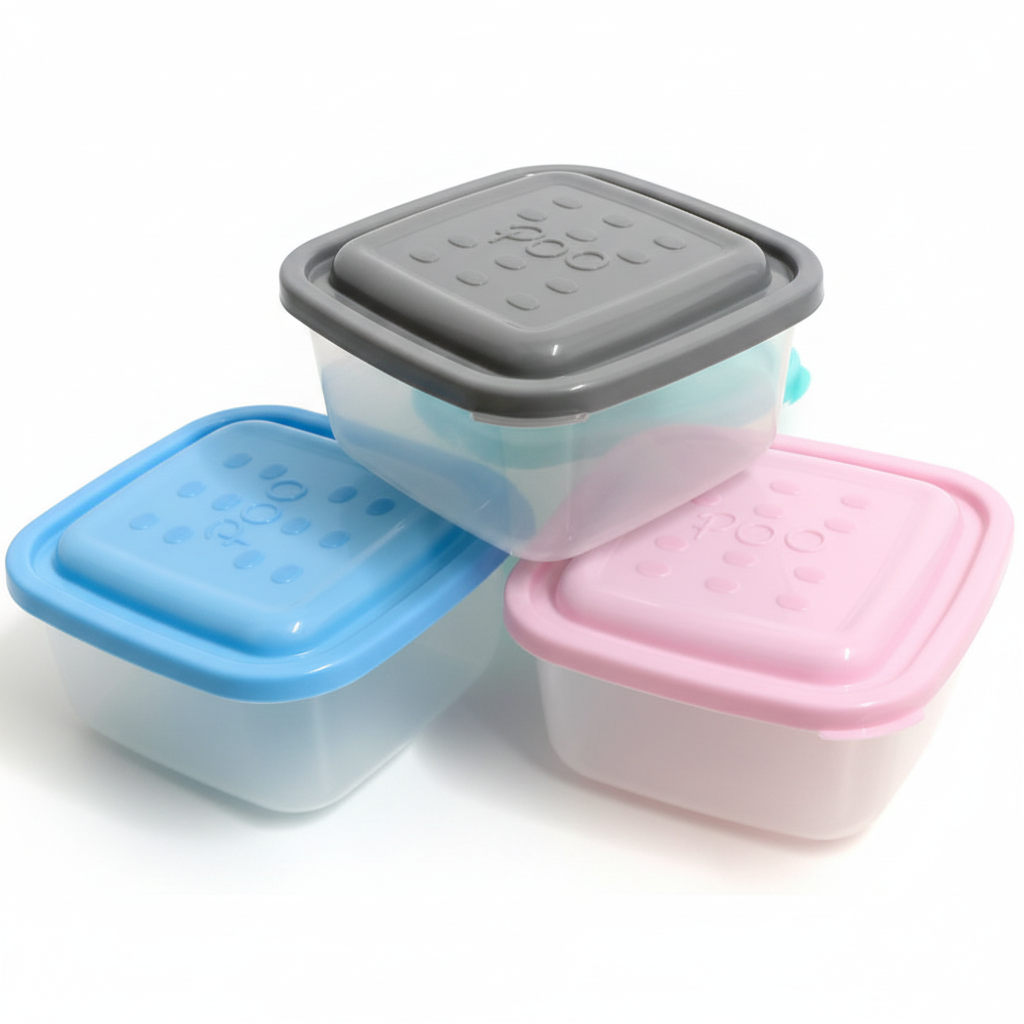 TUPPER HERMETICO 1L 塑料方饭盒1升 DA01