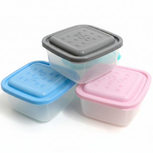 TUPPER HERMETICO 1L 塑料方饭盒1升 DA01