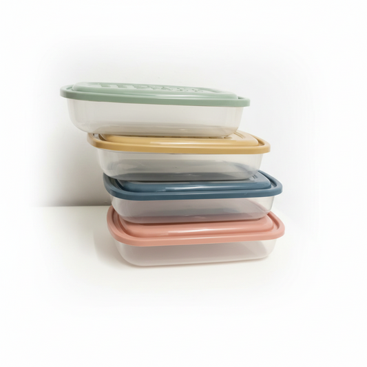 TUPPER HERMETICO 2L 塑料方饭盒2升 DA02