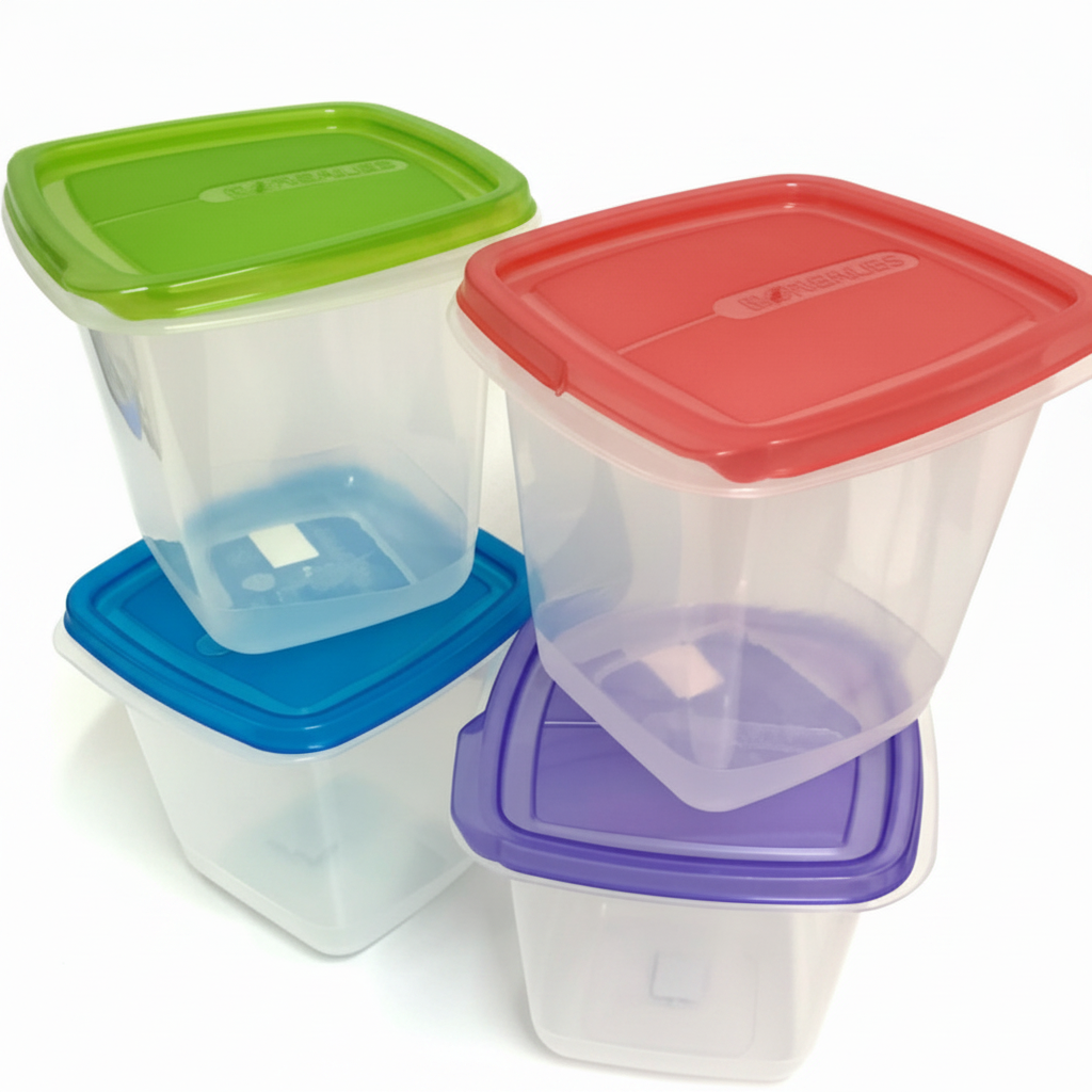 TUPPER HERMETICO 2L CUADRADO 塑料方形饭盒 DA22