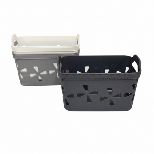 CANASTO PLASTICO CHI 17.5*12CM 塑料小篮子 LF250872