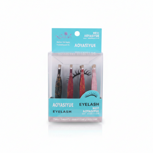 PINZAS 12PCS 眉毛夹12支装 LF26311