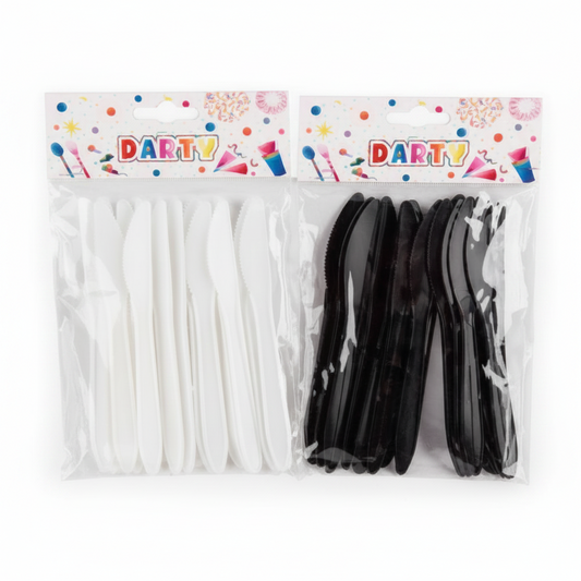 SET CUCHILLOS*20 蛋糕塑料刀20装  CA3559Z1
