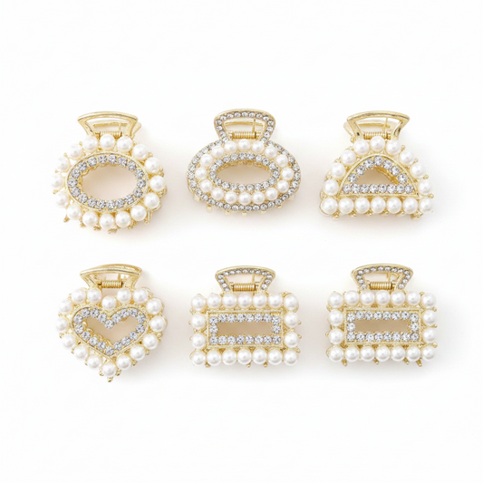 BROCHE DE PELO 4.5CM *12 珠宝发夹12装 ZMA-A901-3