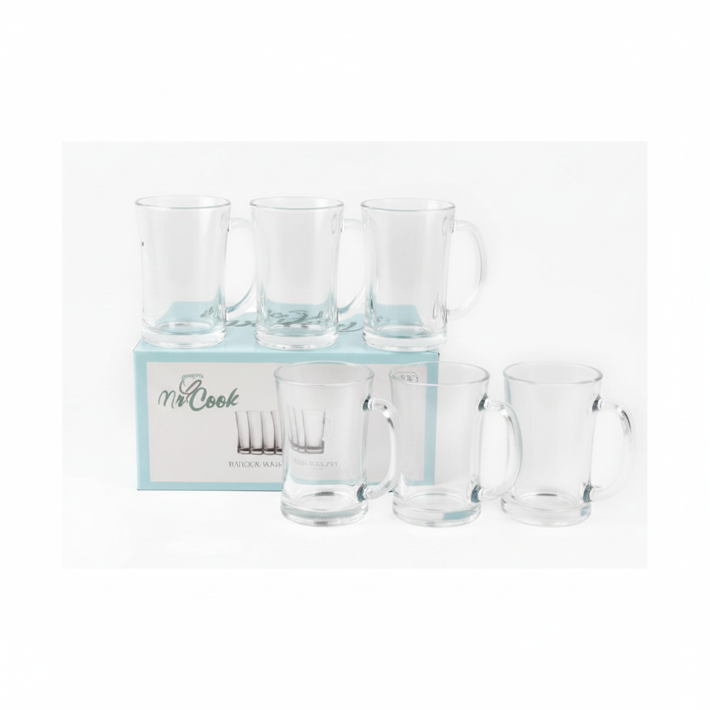 JUEGO DE TAZAS 320ML *6 玻璃杯六件套 CA6660