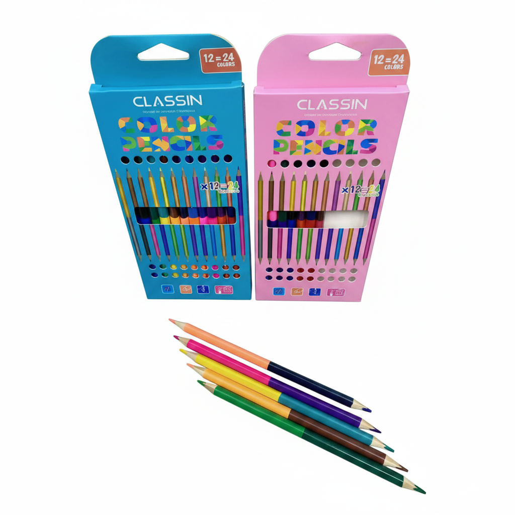 LAPIZ COLOR 12+12 彩铅24色套装 LAPCS13654-240