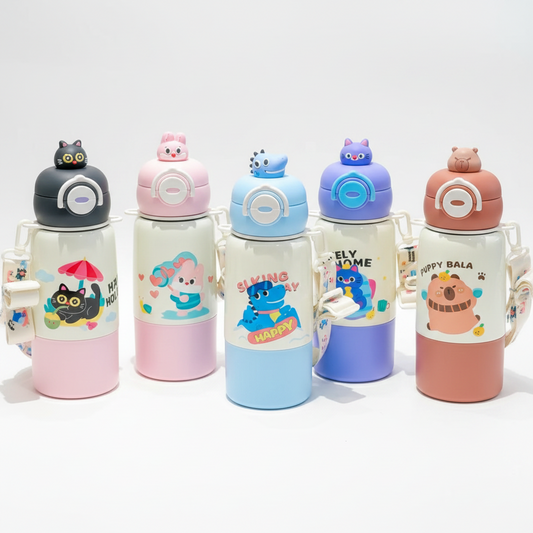 BOTELLA TERMICA 480ML INFANTIL 公仔儿童保温杯 H53-018C10(H-298)