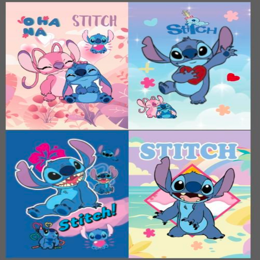 CUADERNO B5 STITCH 史迪奇图案笔记本 H52-011J10