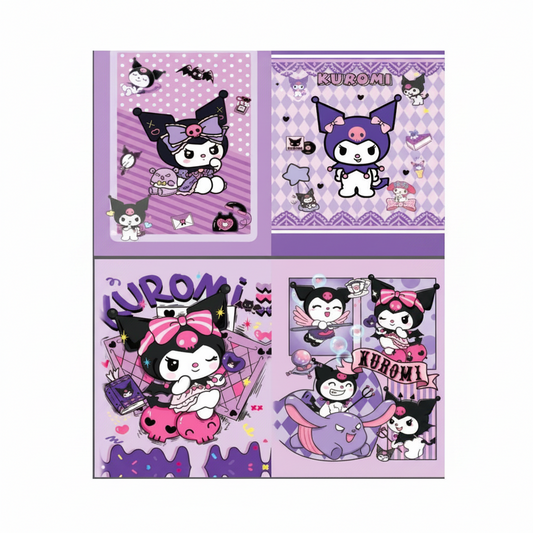 CUADERNO B5 KUROMI 库洛米图案笔记本 H52-011K10