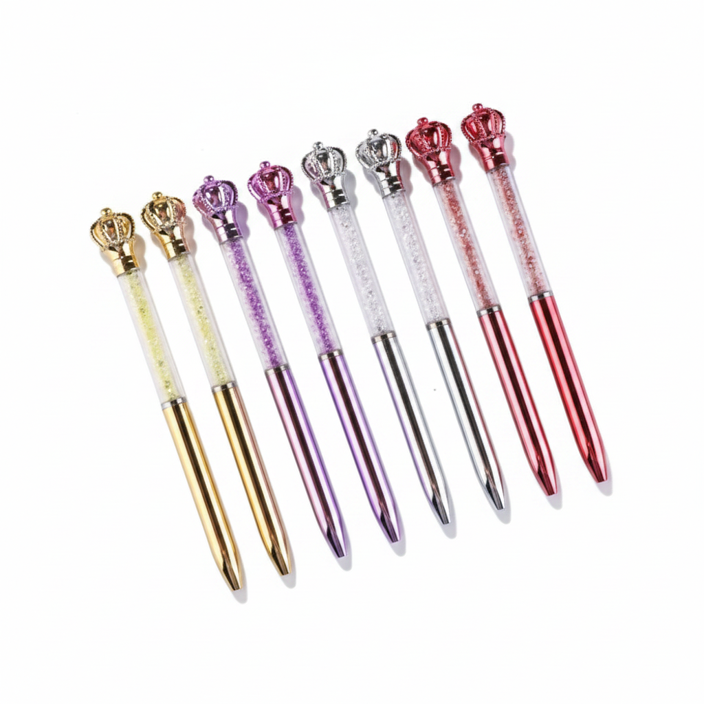SET LAPICERA*4 NEGRA CORONA 皇冠黑圆珠笔四支装 H12-032C7
