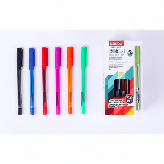 LAPICERA 0.7MM *50PCS 圆珠笔50支盒装 G91-020N3(WB-55510)
