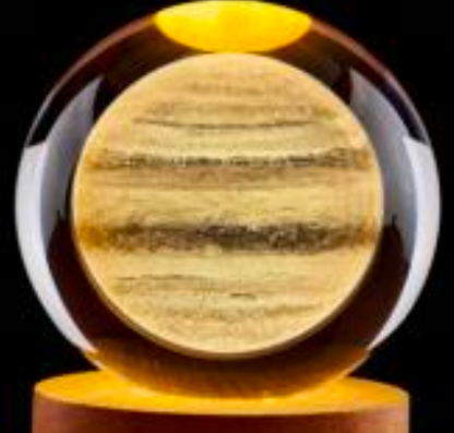ESFERAS DE CRISTAL GIRATORIO SURTIDA 旋转玻璃球灯 H71-018