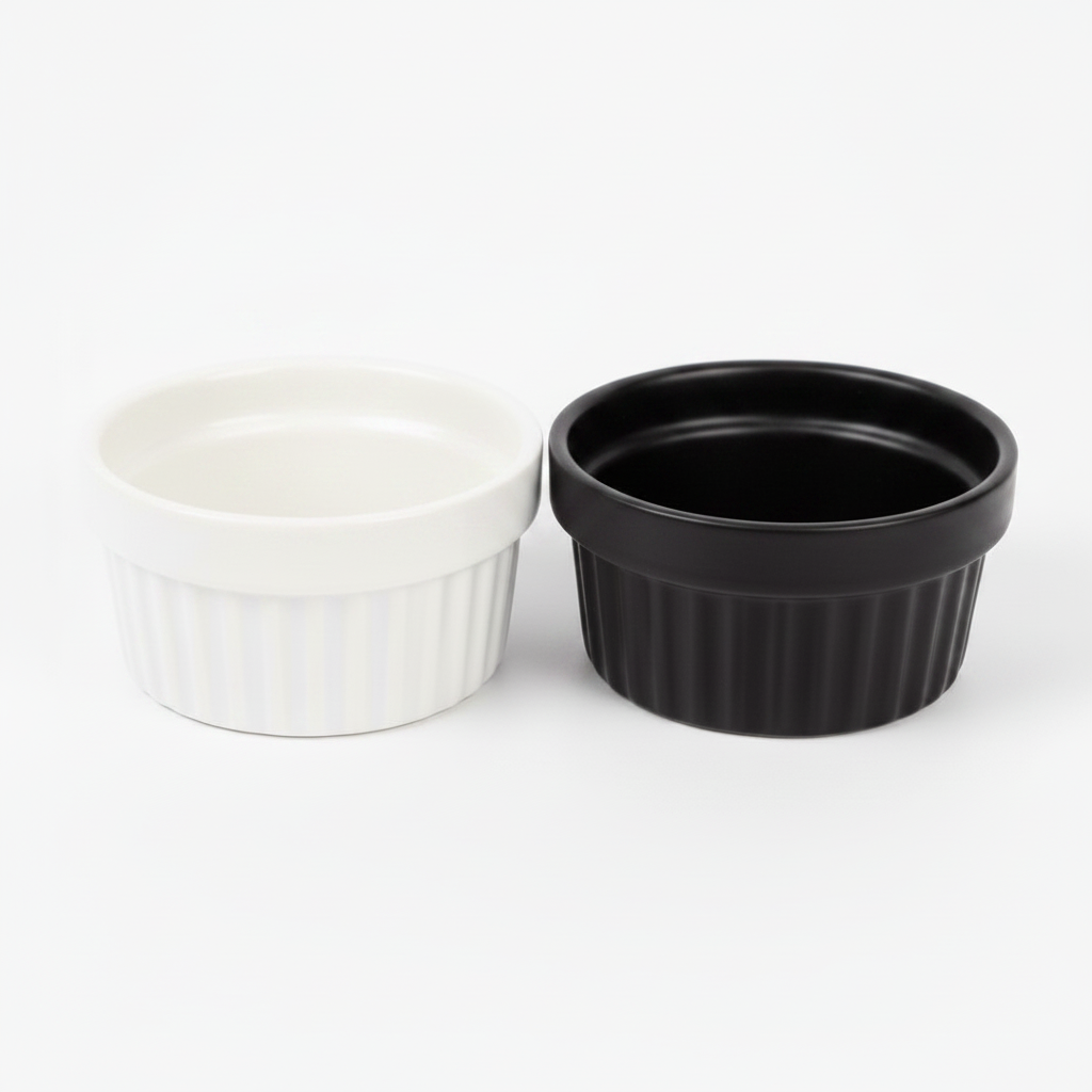RAMEKIN 7.5*4.5CM CERA 陶瓷小碟 IN1014